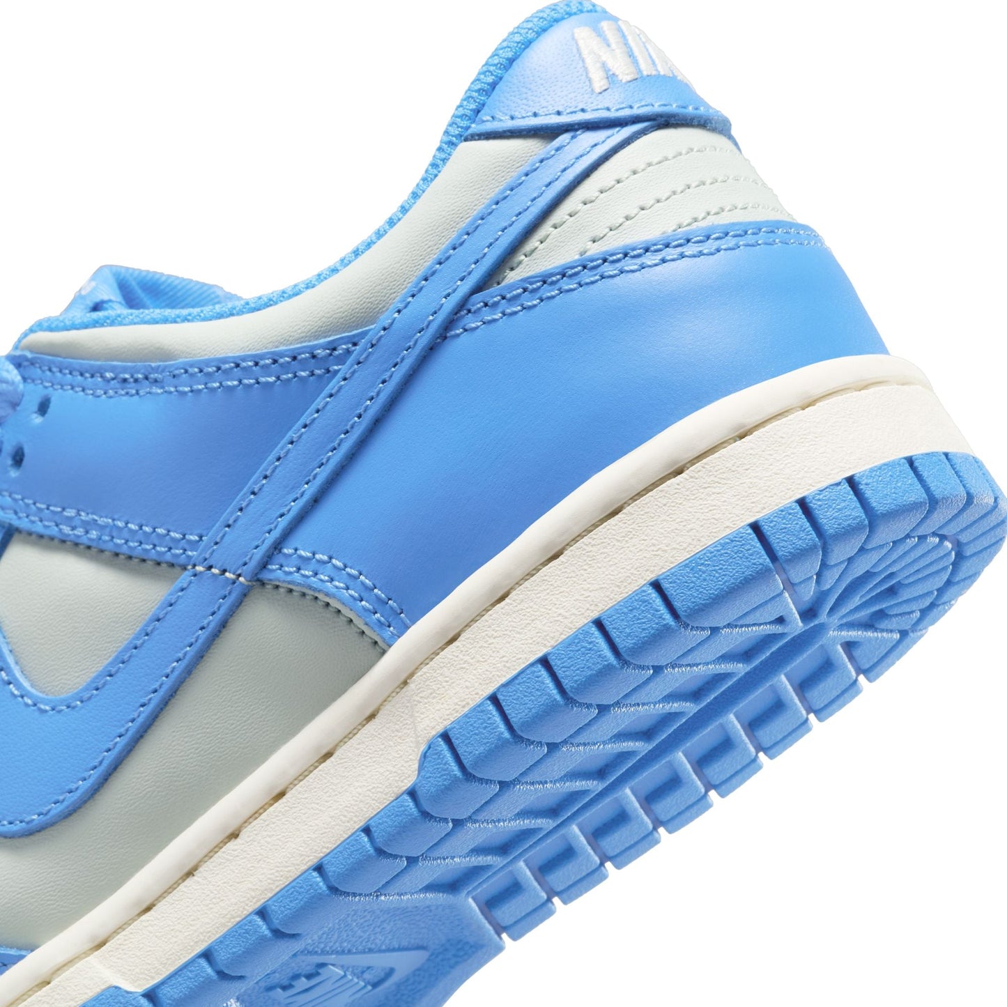 Nike Big Kids Dunk Low - Light Silver/Photo Blue Denim Exchange