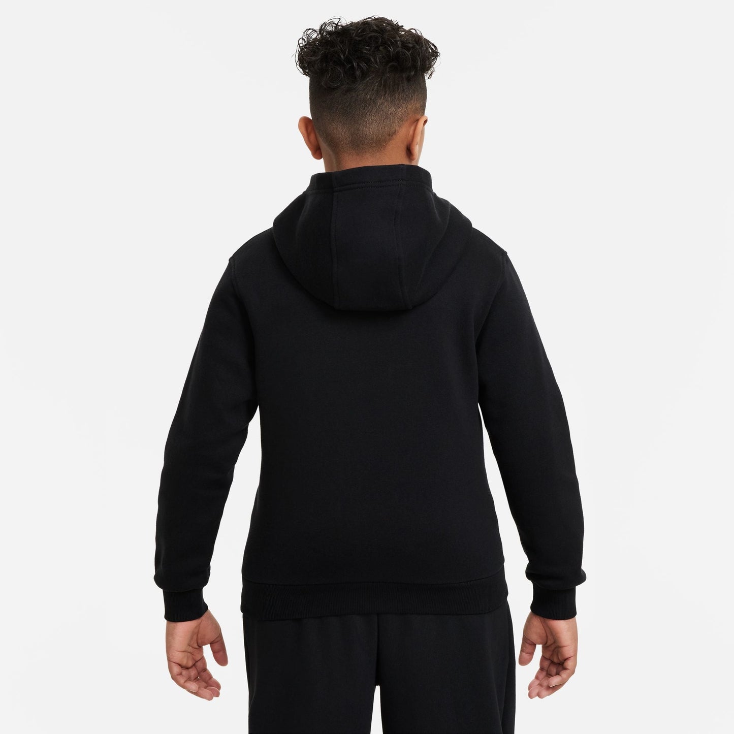 Nike Big Kids Sportswear Club Hoodie - Fleece Black/White Denim Exchange