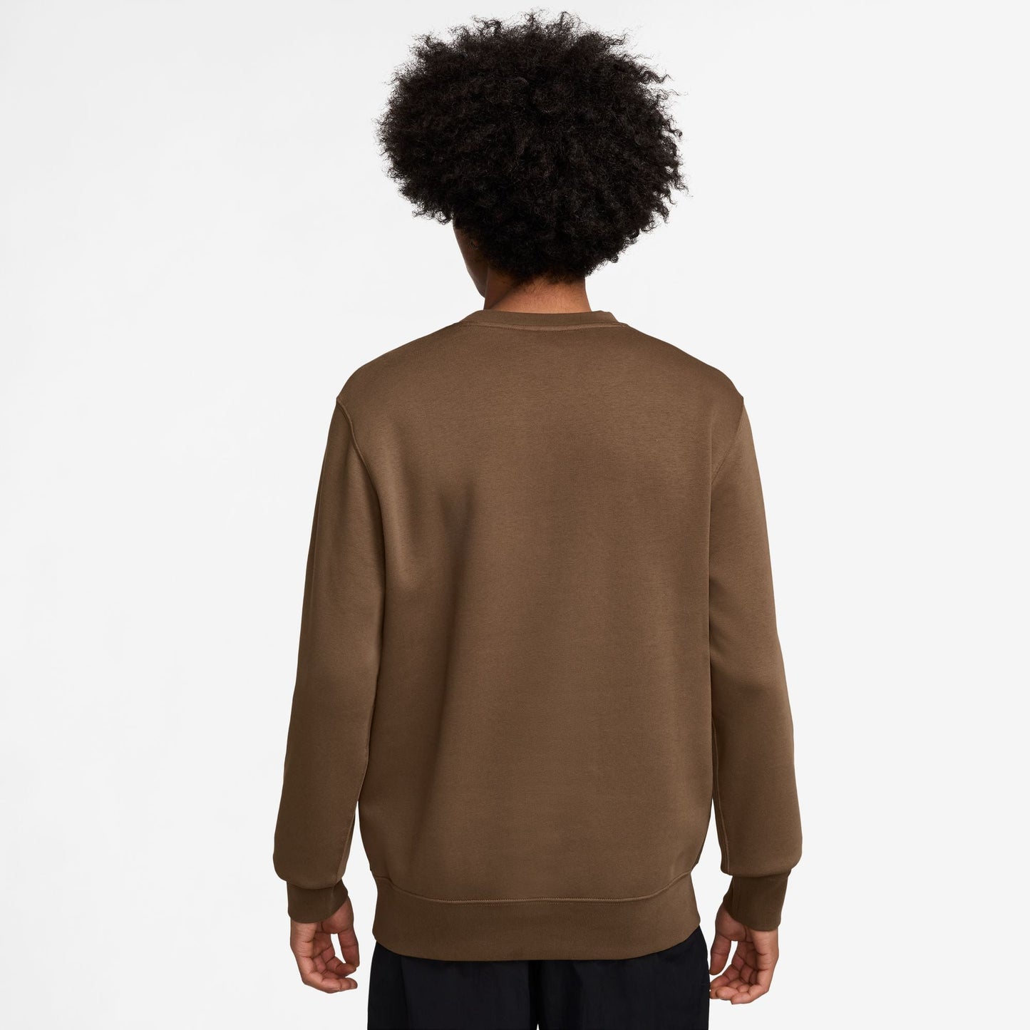 Nike Mens Club Crewneck - Mosswood Brown Denim Exchange