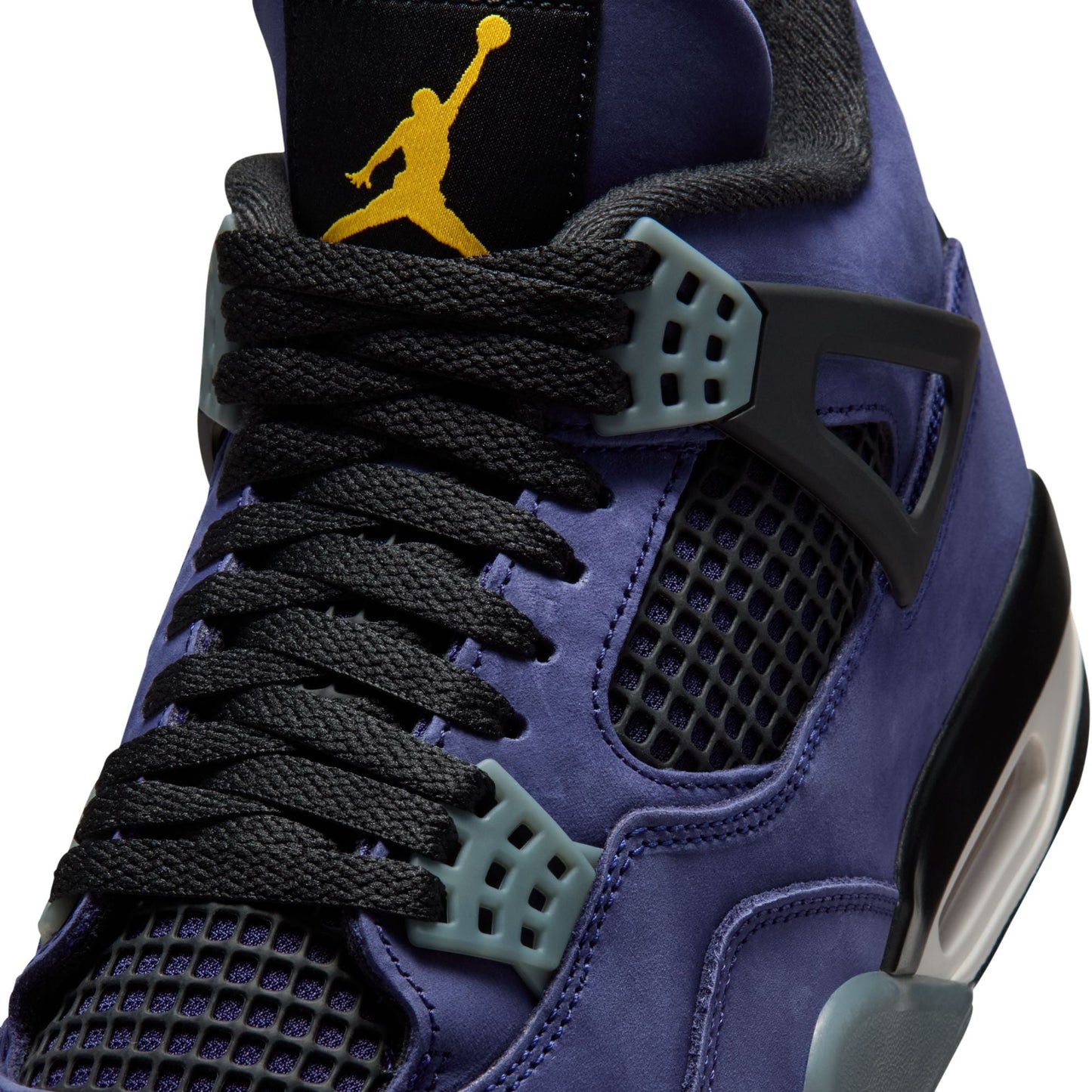Air Jordan Mens 4 Retro - Lakers Denim Exchange