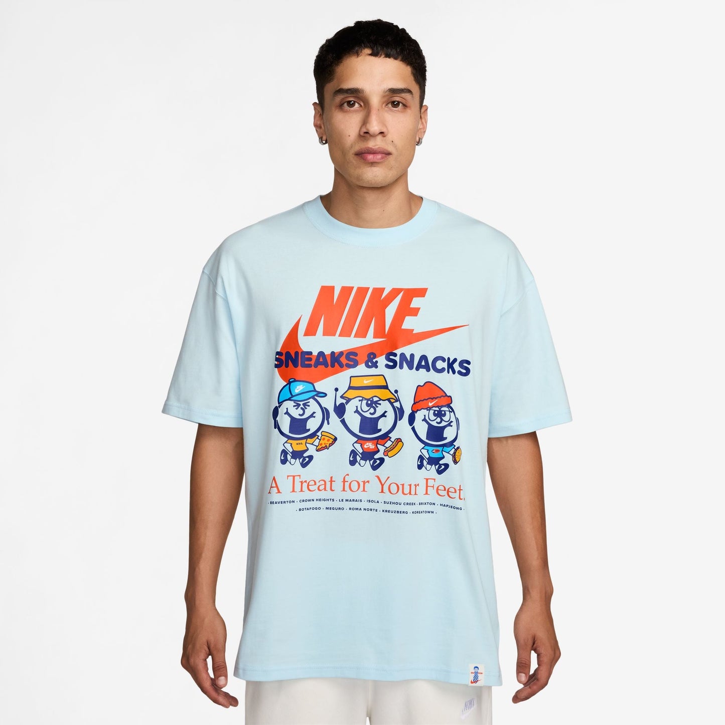 Nike Mens Sportswear Max90 Tee - Glacier Blue Denim Exchange