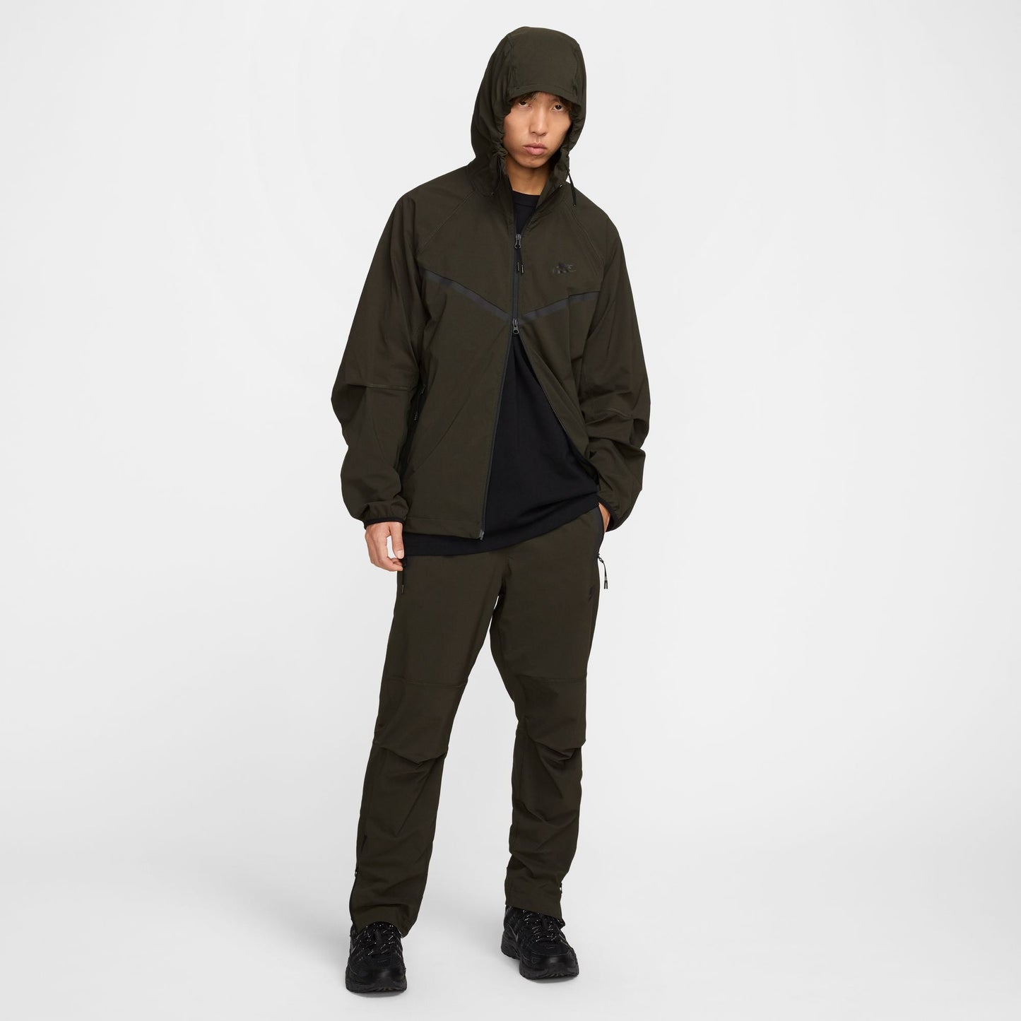 Nike Mens Tech Woven Pants - Sequoia/Black Denim Exchange