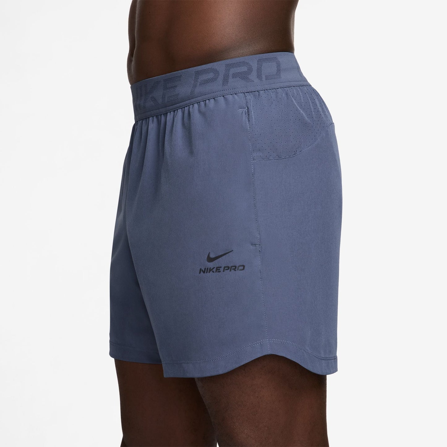 Nike Mens Pro Training 6" Shorts - Diffused Blue Denim Exchange