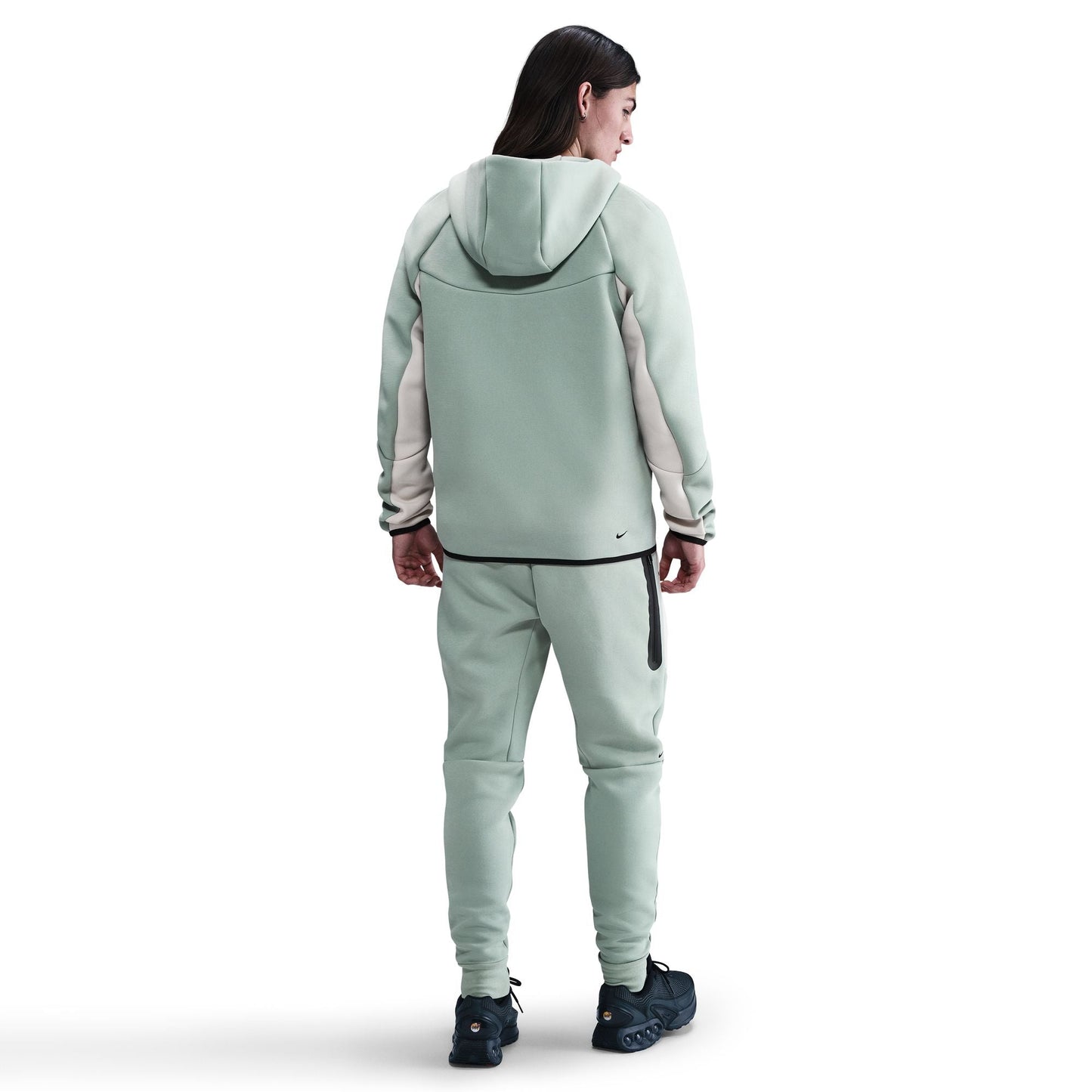 Nike Mens Tech Fleece Hoodie - Dusty Sage Denim Exchange