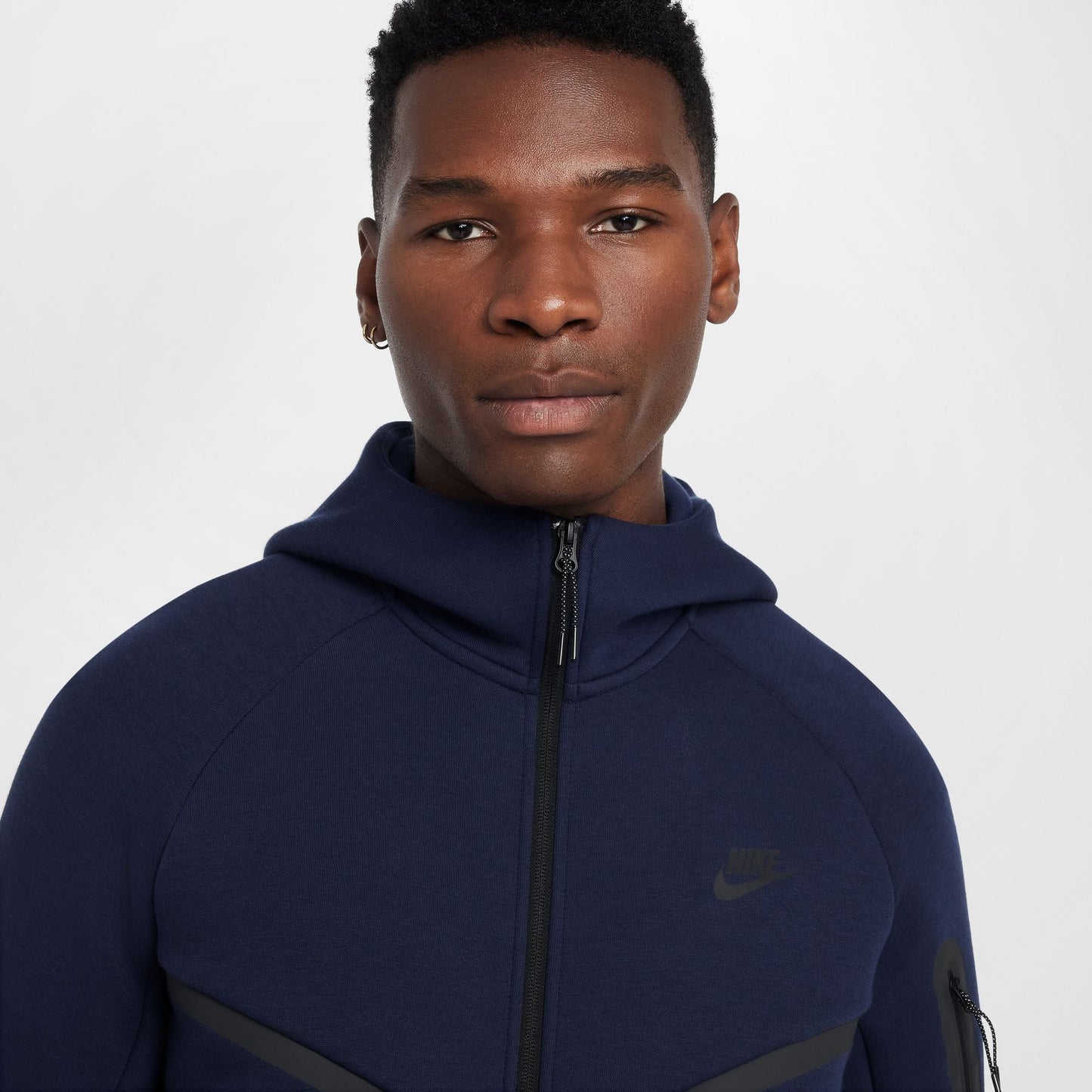 Nike Mens Tech Fleece Hoodie - Obsidian/Black Denim Exchange