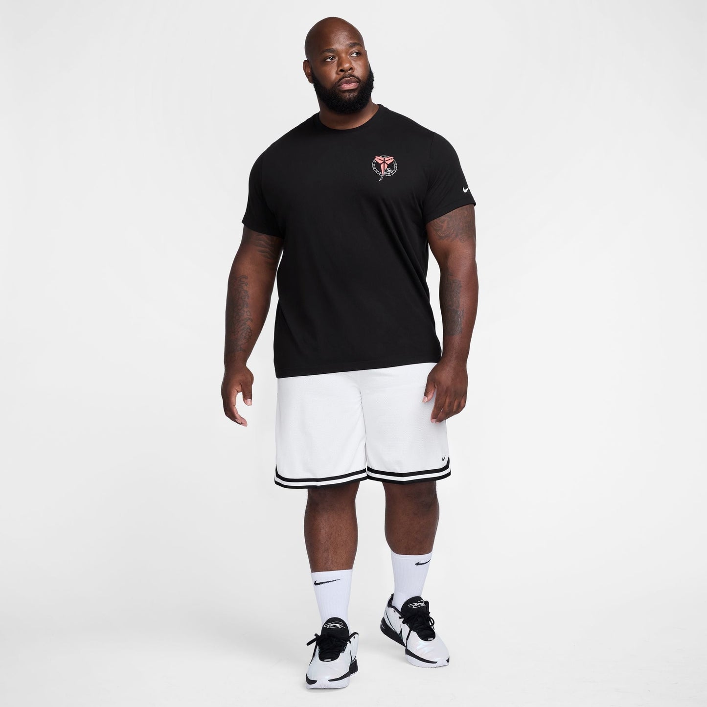 Nike Mens Kobe Stockings Tee - Black Denim Exchange