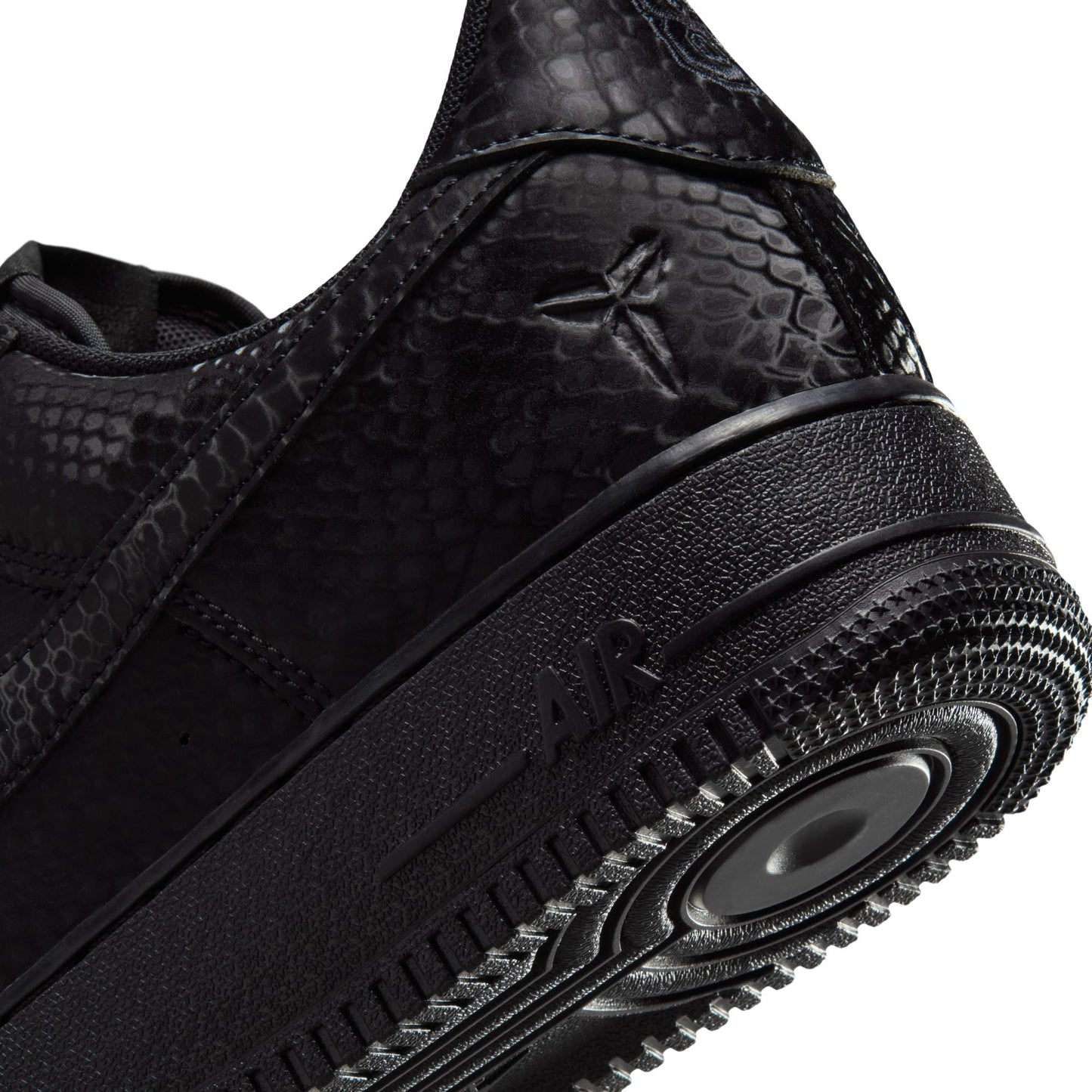 Nike Kobe Bryant Air Force 1 Low - Triple Black Denim Exchange