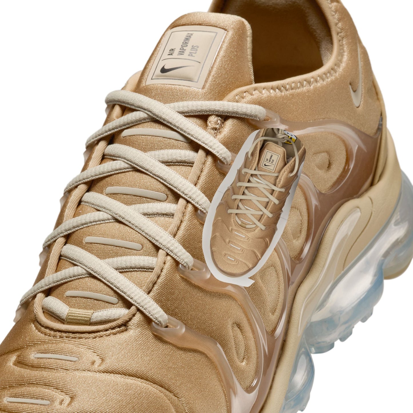 Nike Mens Air VaporMax Plus - Parachute Beige Denim Exchange