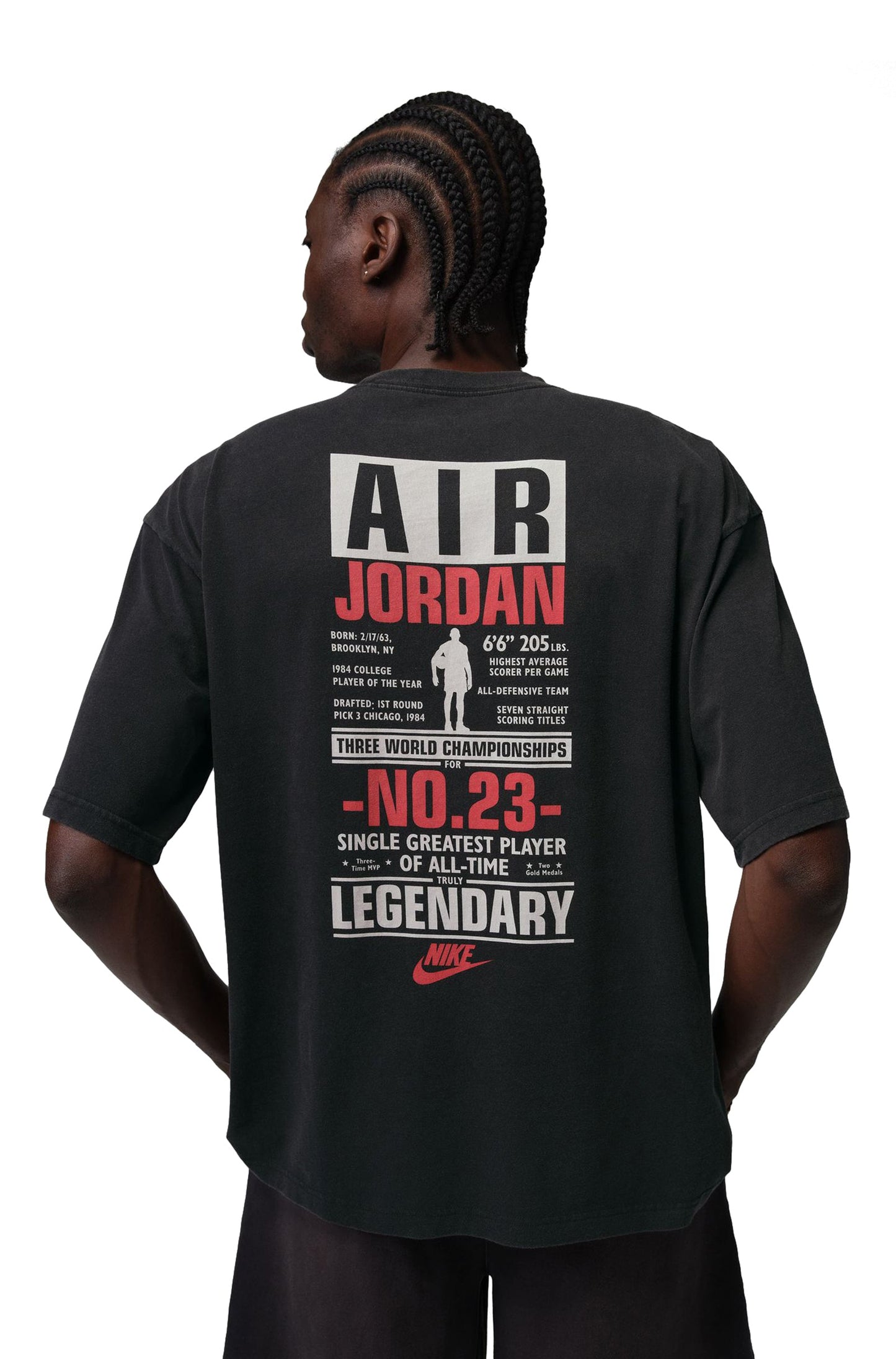 Air Jordan Mens Flight Tee - Black Denim Exchange