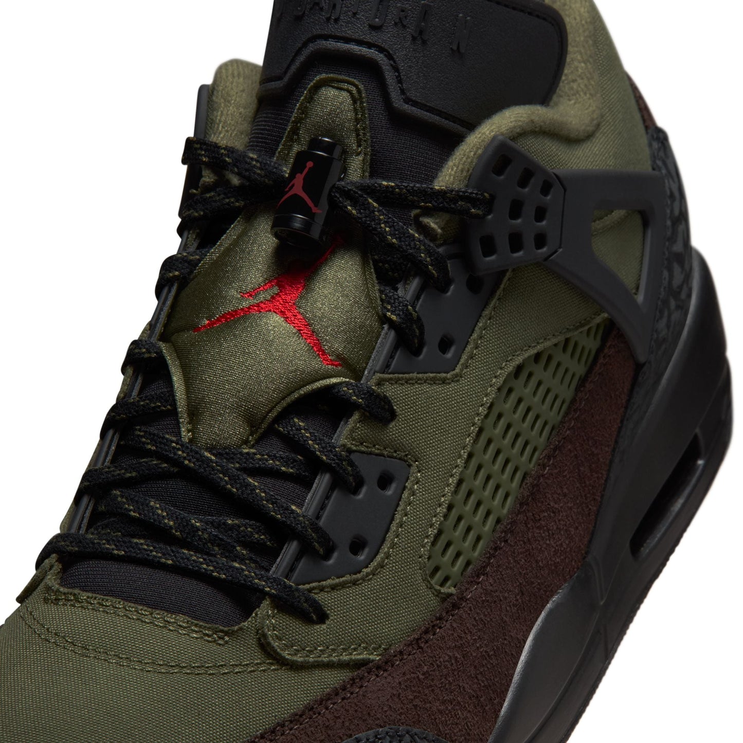 Air Jordan Mens Spizike Low - Medium Olive Denim Exchange