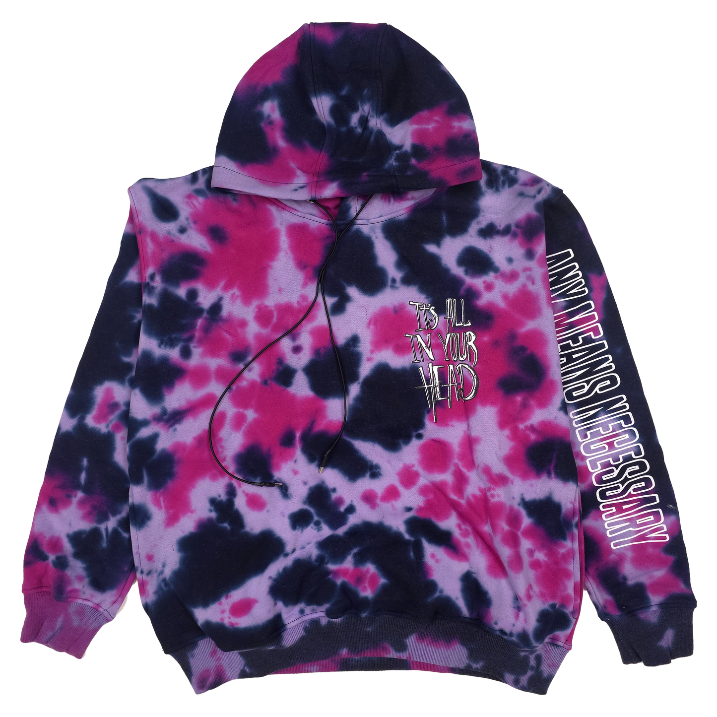 It's All In Your Head Pullover Hoodie Purple