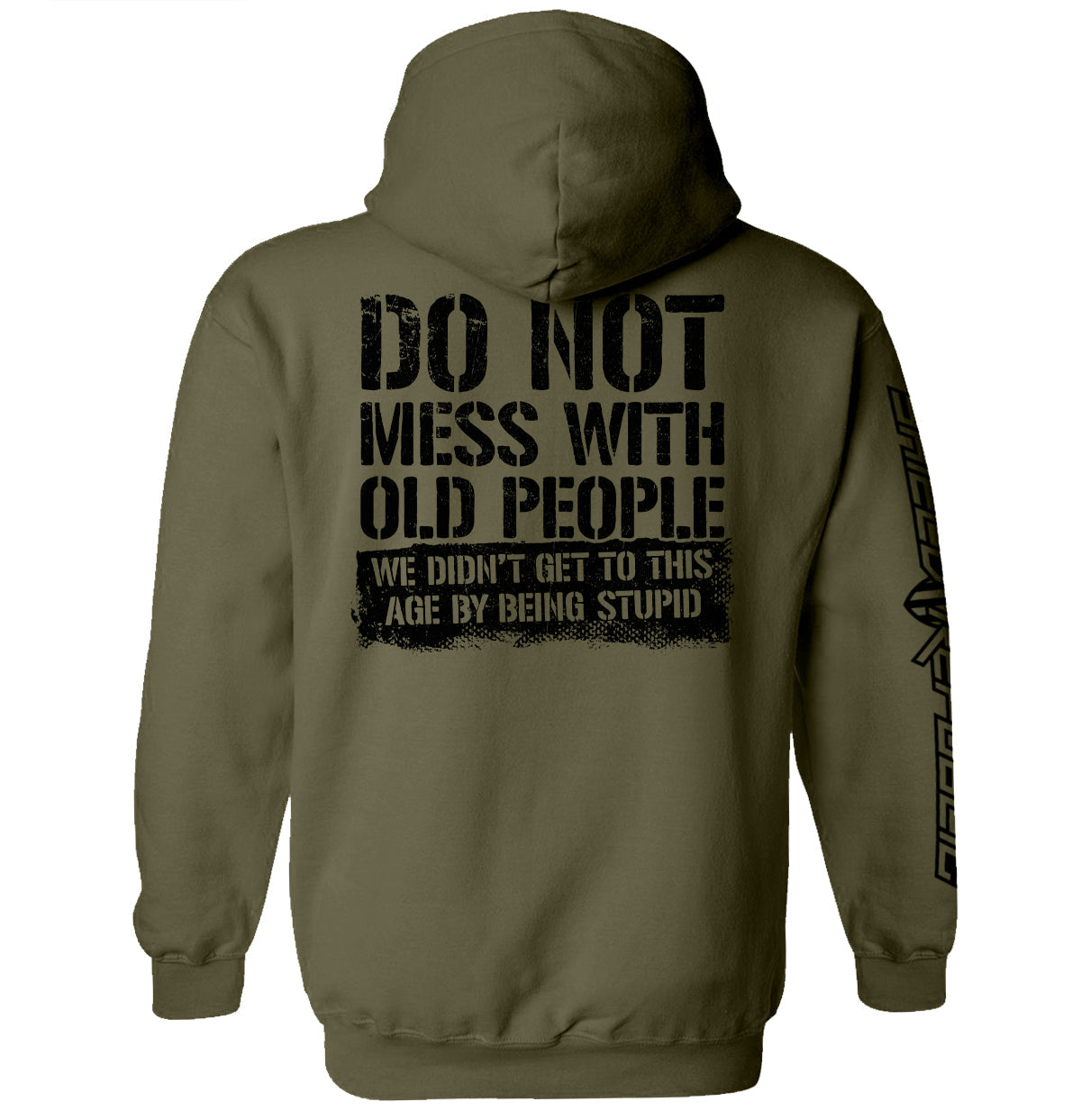 Do Not Mess With Old People Shield Republic