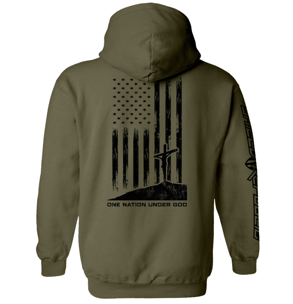 One Nation Under God Shield Republic