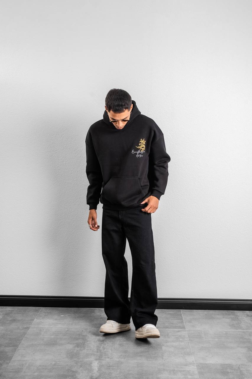 Artistic Horse Graphic Hoodie Withinblack