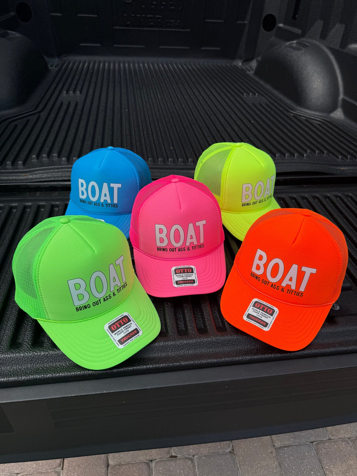 BOAT Foam Trucker Hat Luckless Outfitters