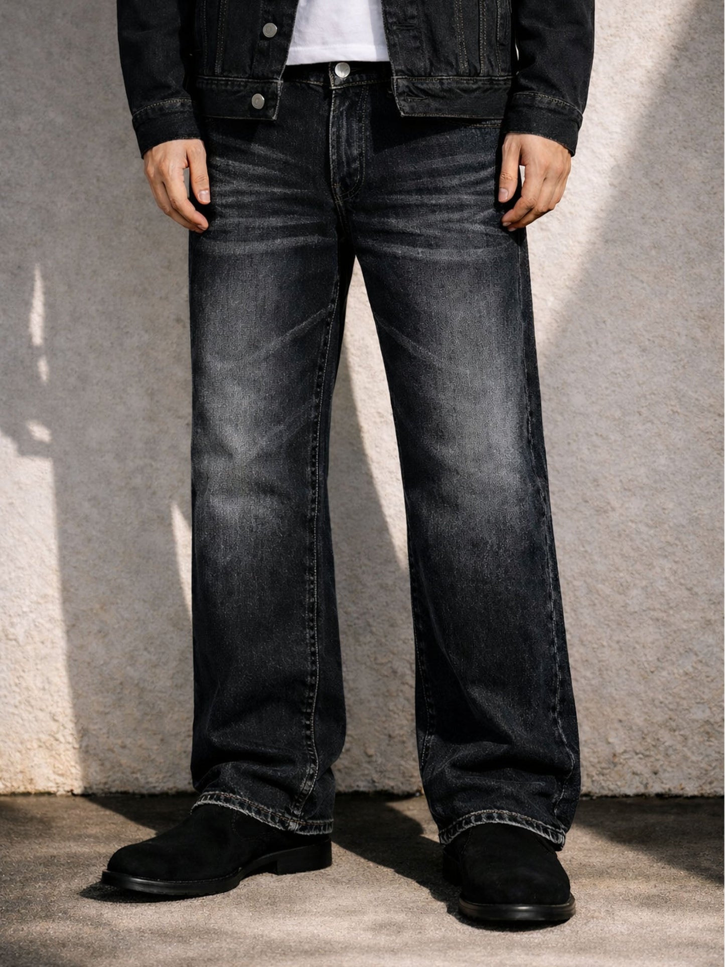 BLACK BOOTCUT DENIM