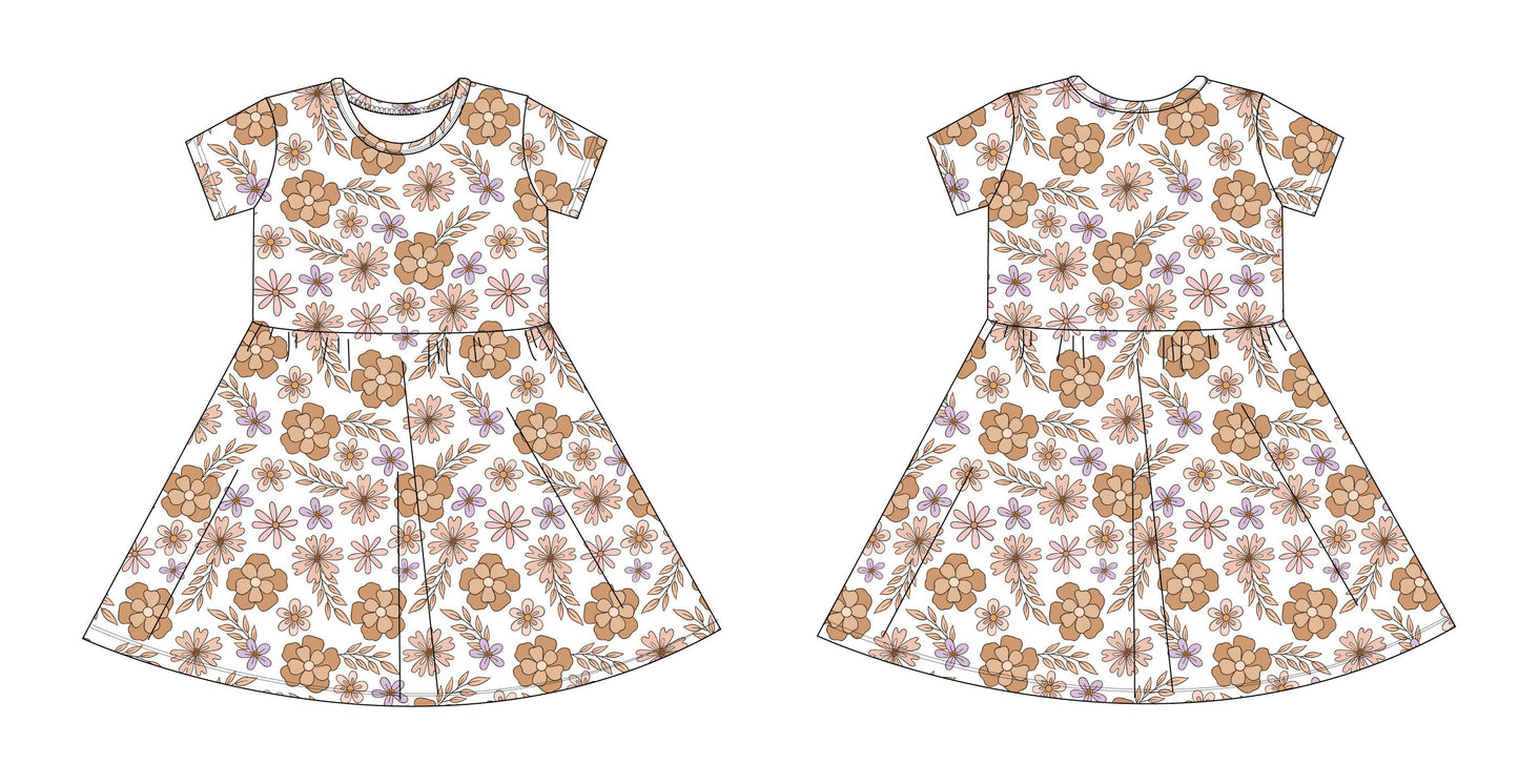 Mabel - Dress Blush Lotus