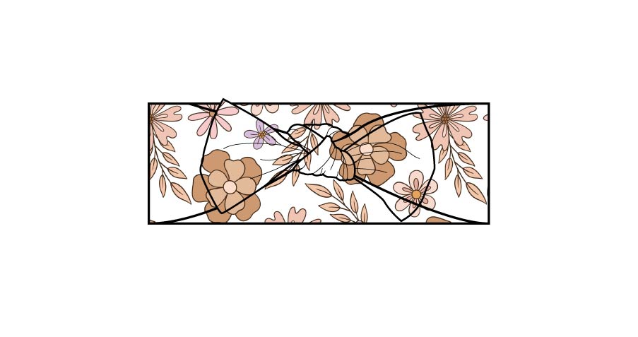 Mabel - Headband Blush Lotus