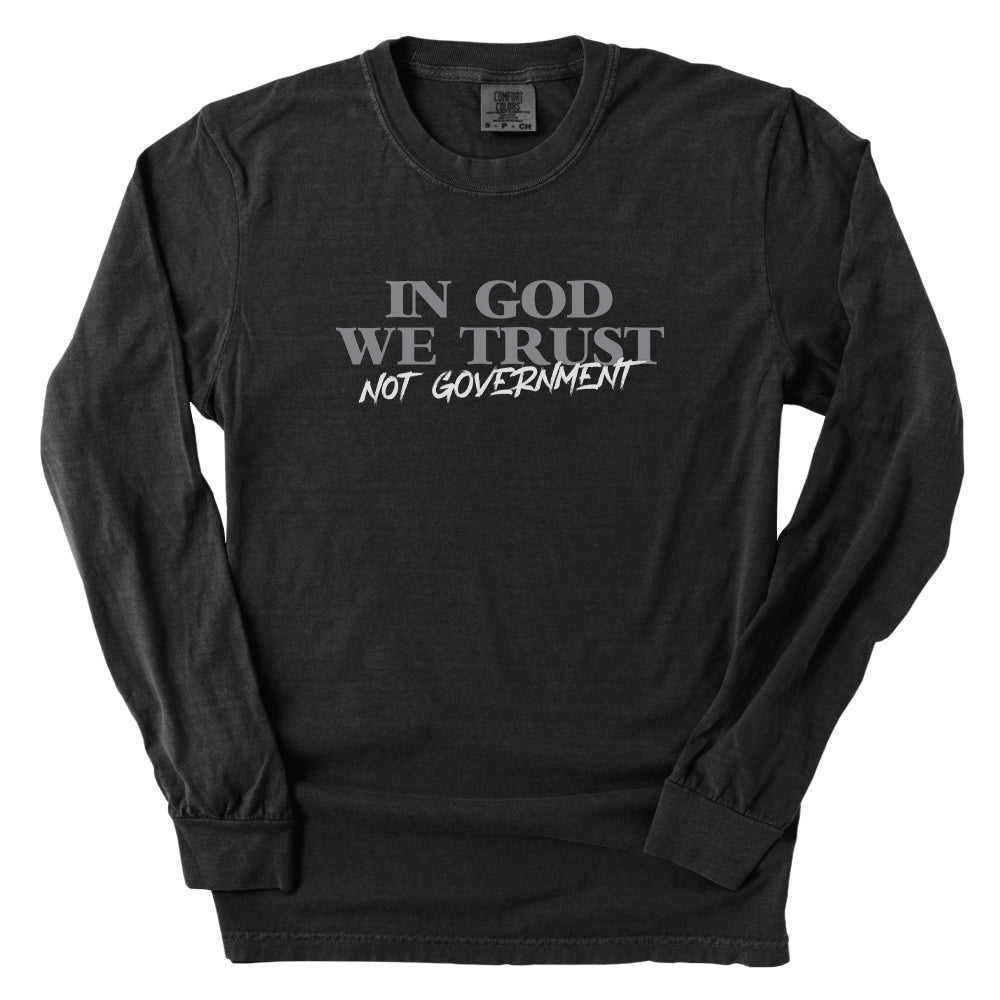 In God We Trust Not Government Shield Republic