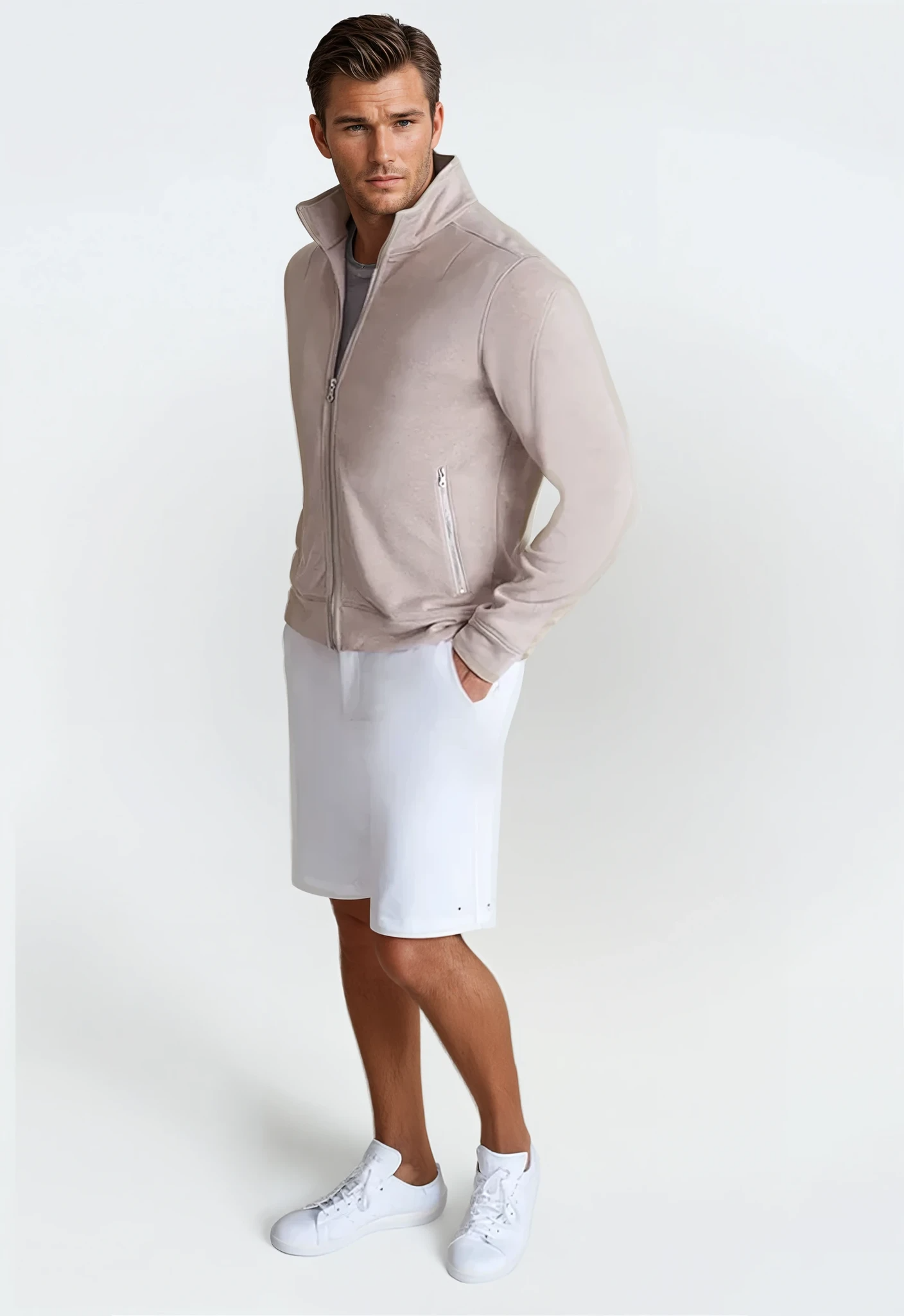 Breckenridge Full-Zip Sweatshirt - Camel Buki