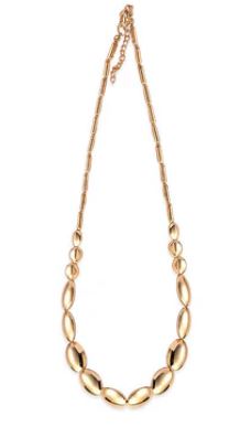Brissa Beaded Gold Statement Necklace Country in My Heart