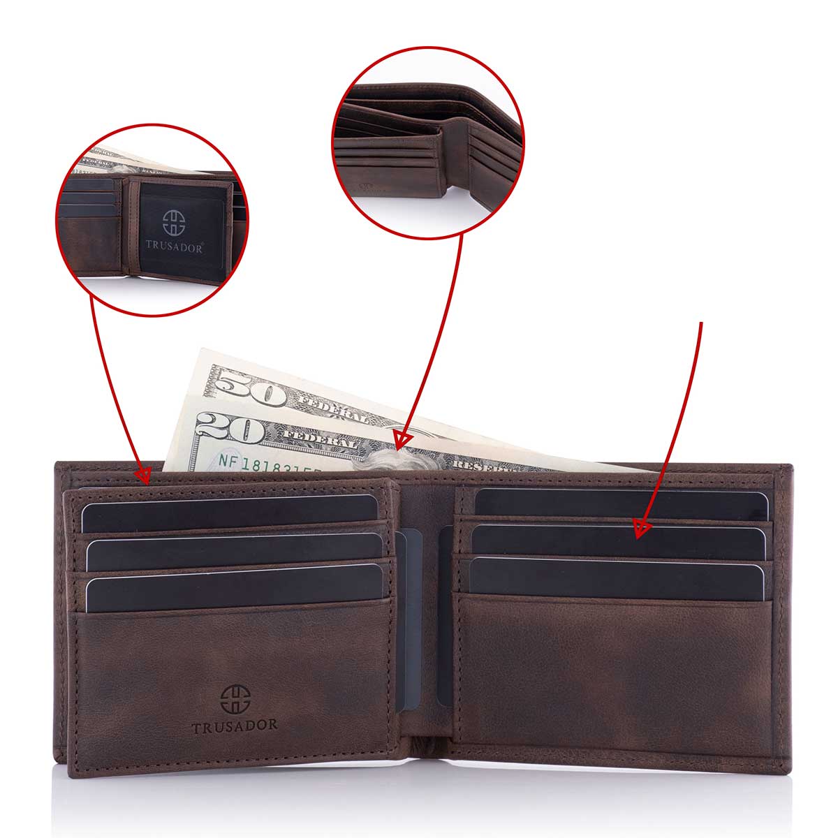 Savona Classic Slim Wallet Trusador