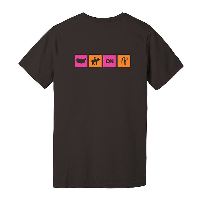 Buck N Go Nuts Tee: Unisex Horseplay Apparel