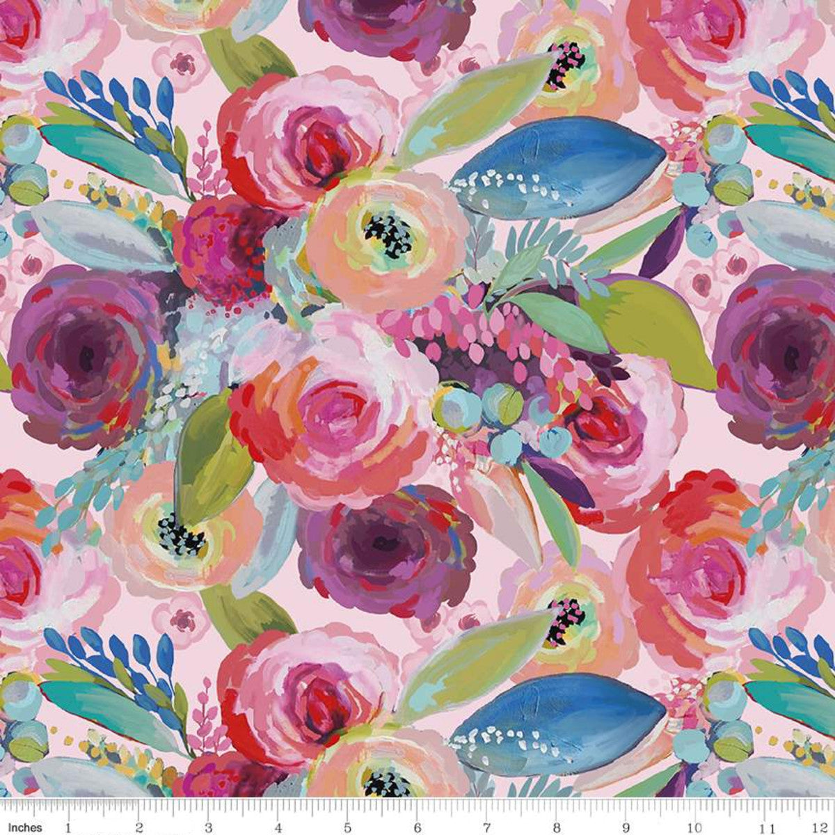 Watercolor Floral Bow Top - XS only, 1 left! Retrolicious