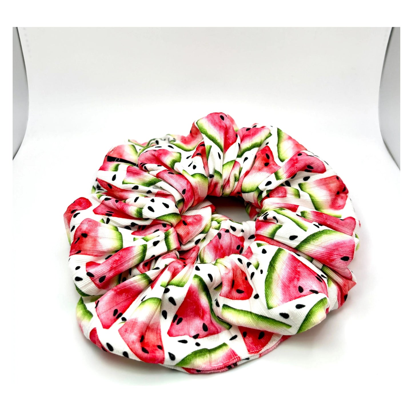 Watermelon Summer Ribbed Scrunchie Enchanted Scrunch
