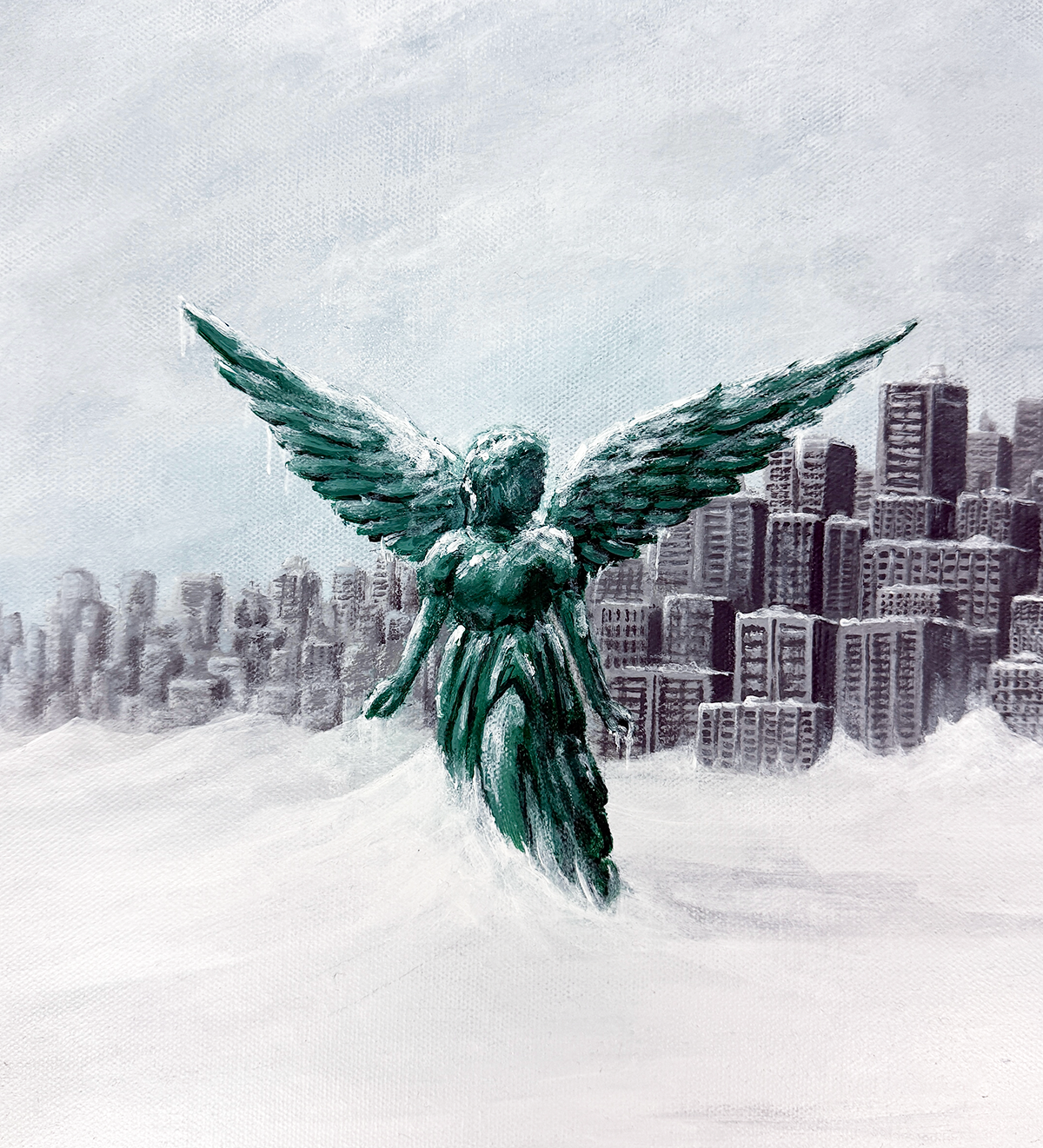 "ANGEL OVER THE CITY" Jakischrist