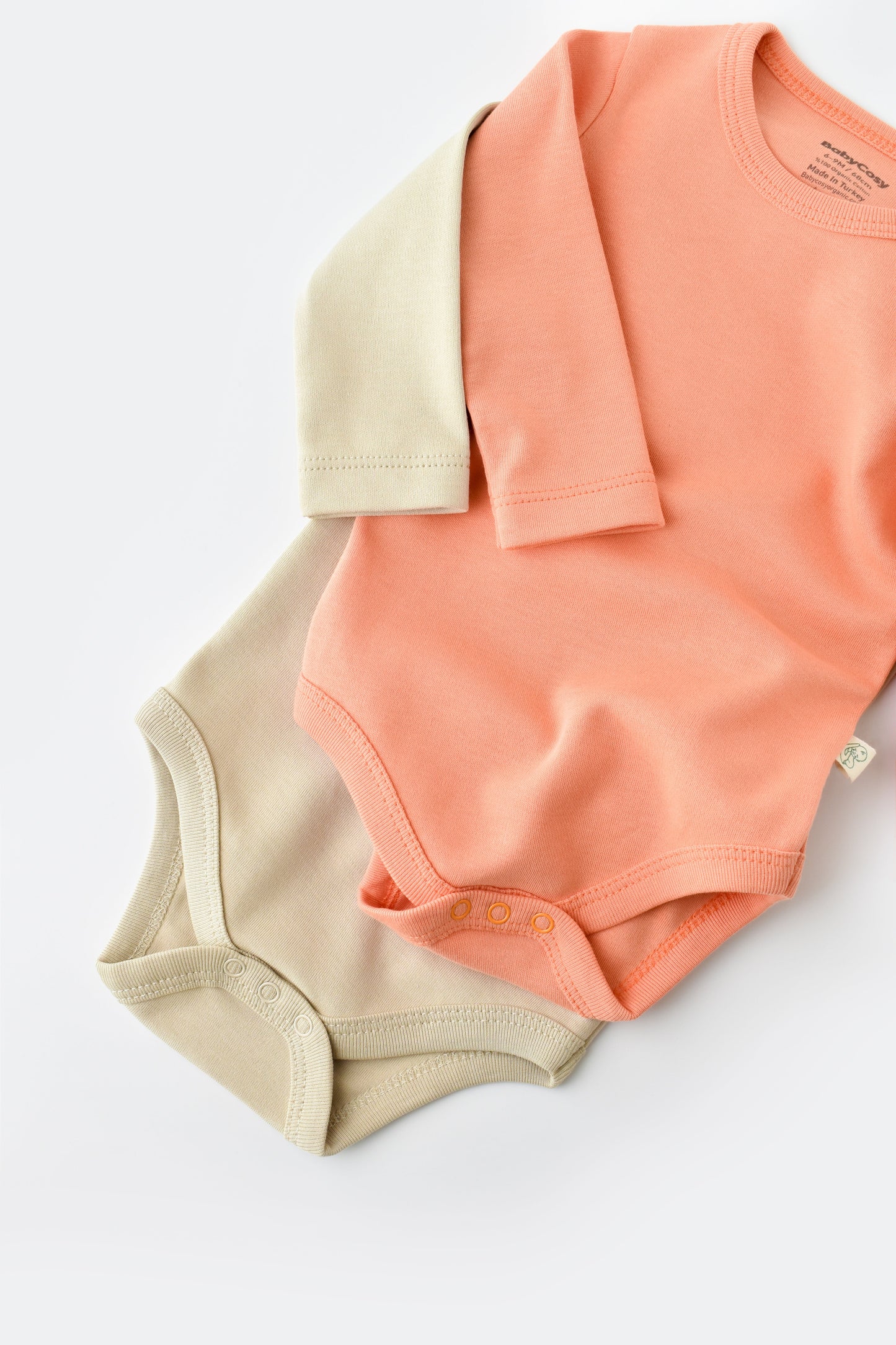 Organic Long Sleeve Bodysuit Honey and Hive