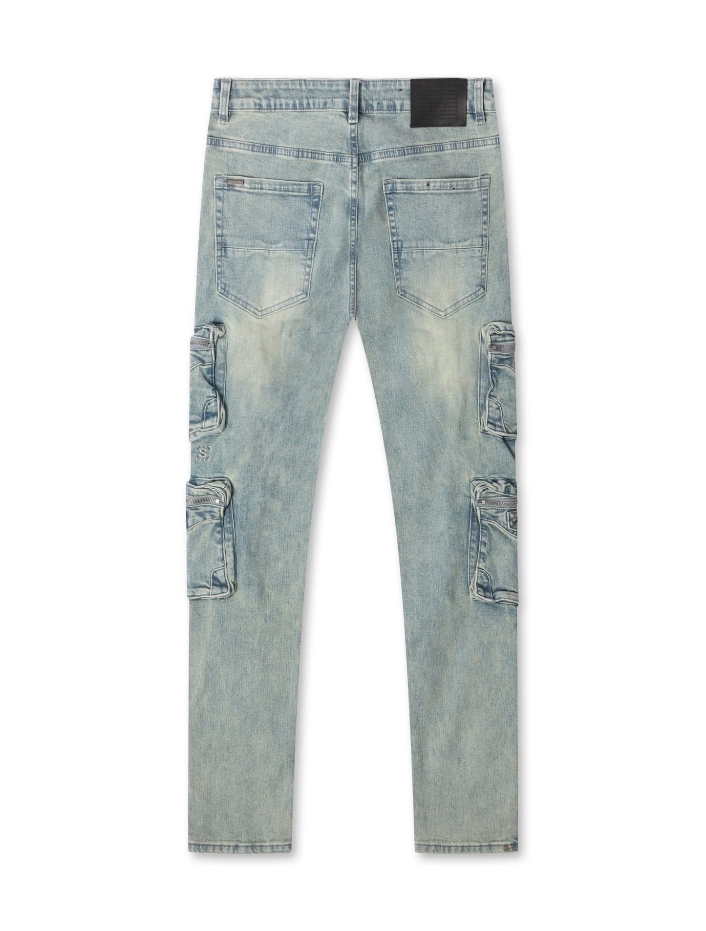 Serenede "Genesys" Cargo Skinny Jeans - Earth Denim Exchange