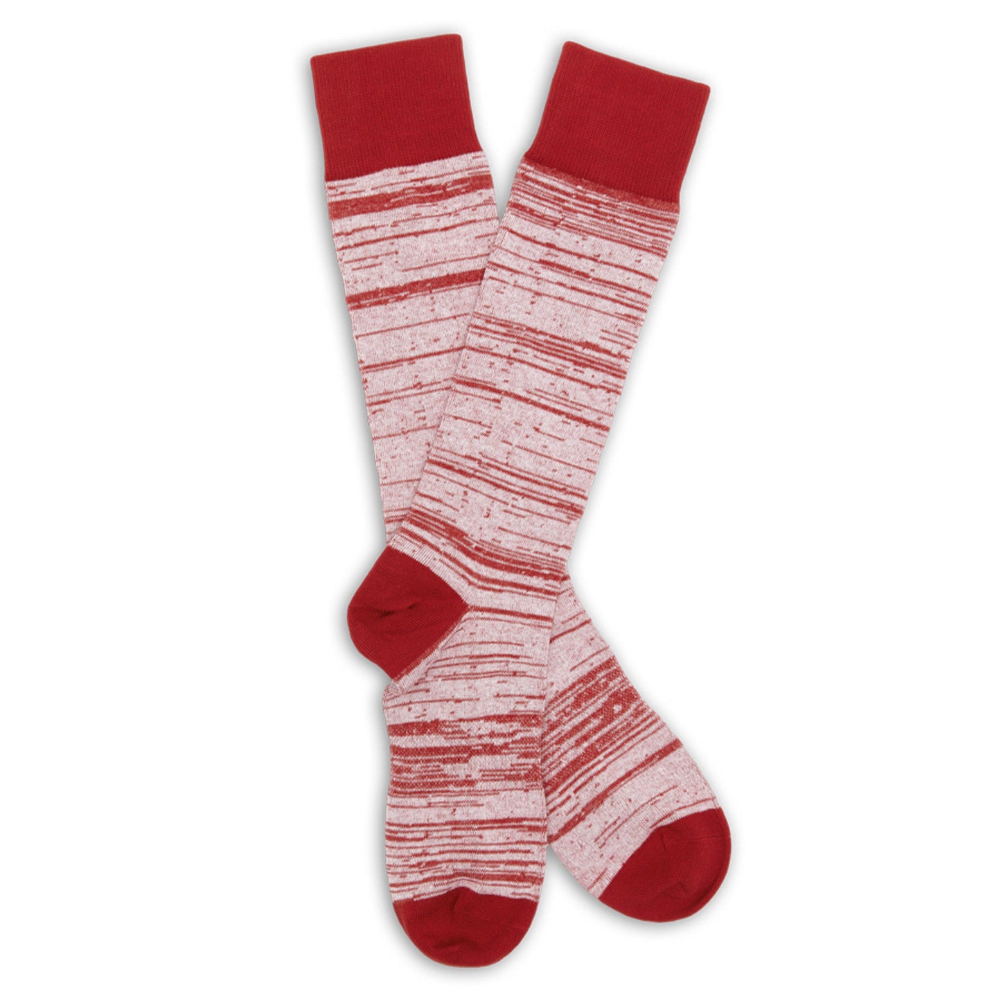 Crimson Marl Dress Socks DeadSoxy