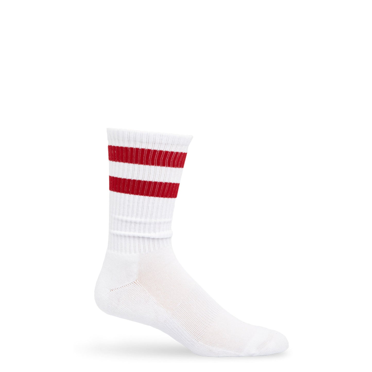 Crimson Retro Casual Crew Socks DeadSoxy