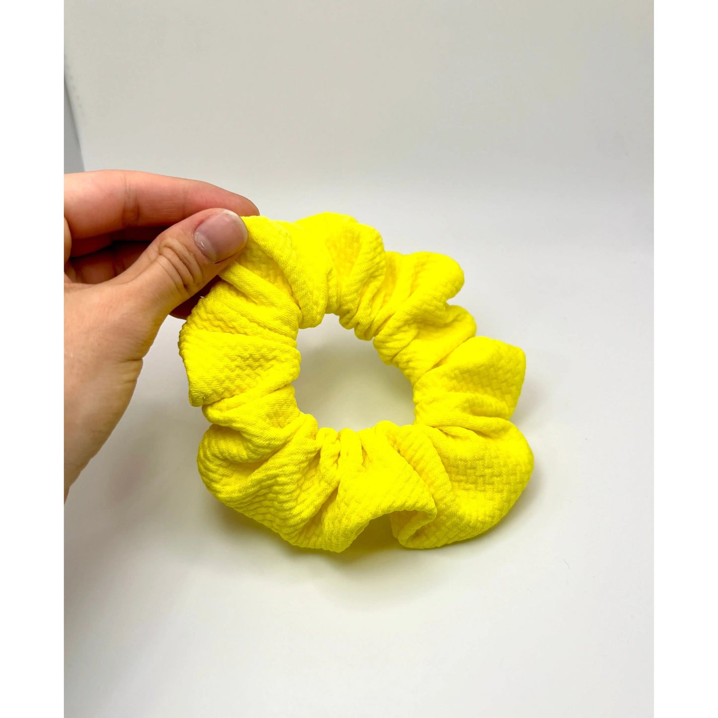 Mini Yellow Bullet Scrunchie Enchanted Scrunch