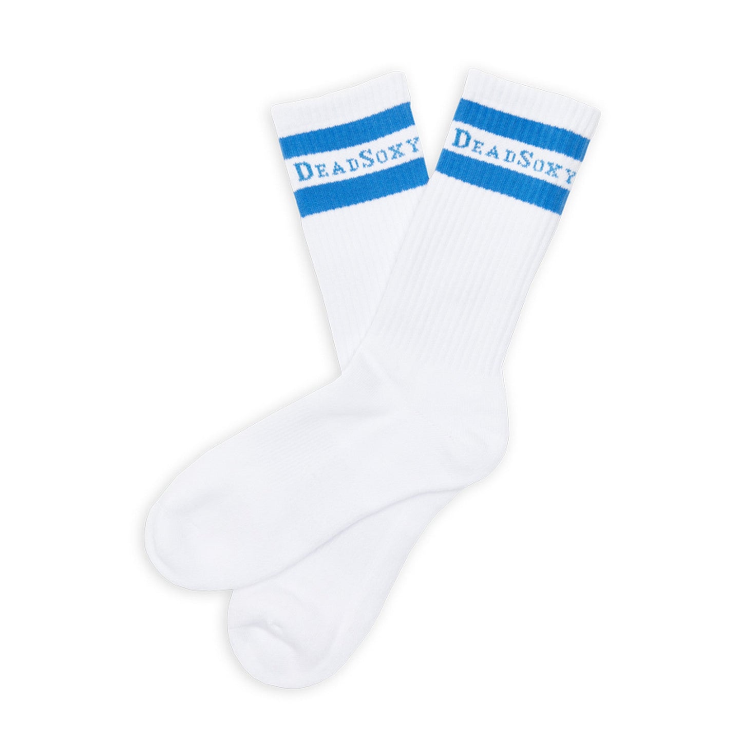 Branded Casual Crew Socks - White DeadSoxy