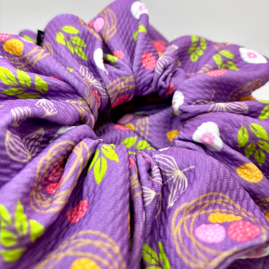 Purple Easter Egg Bullet Scrunchie Enchanted Scrunch
