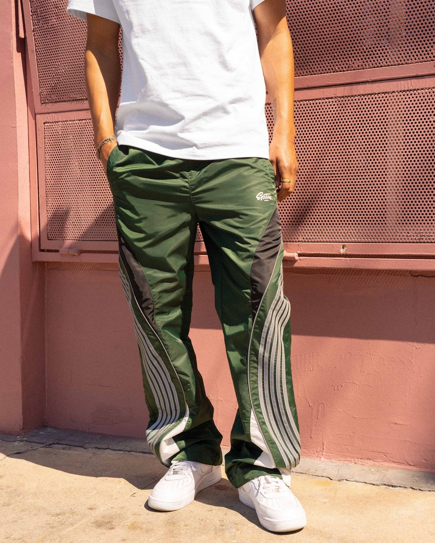 EPTM Clarken Pants - Hunter Green Denim Exchange