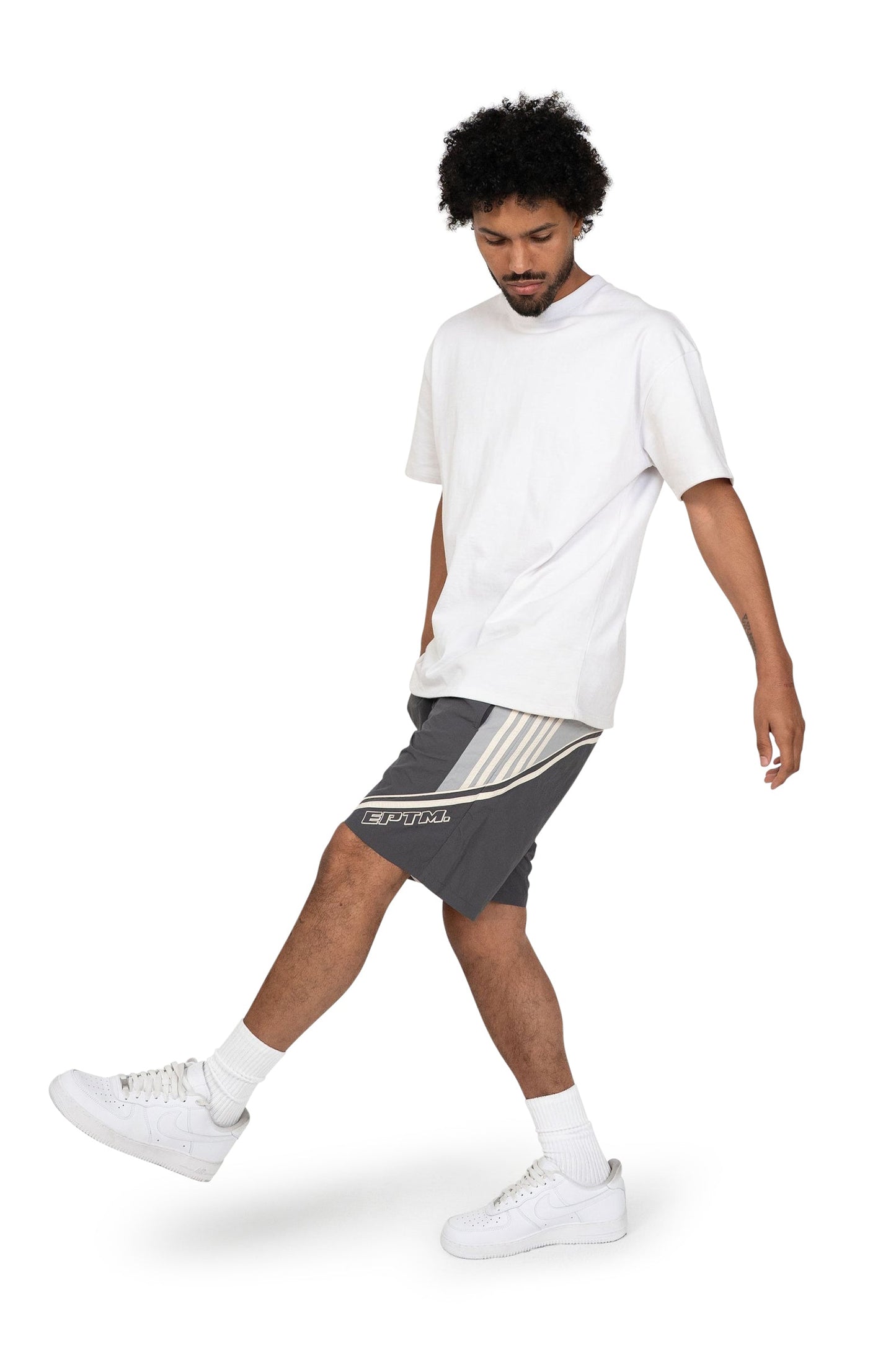 EPTM Ozone Shorts - Grey Denim Exchange