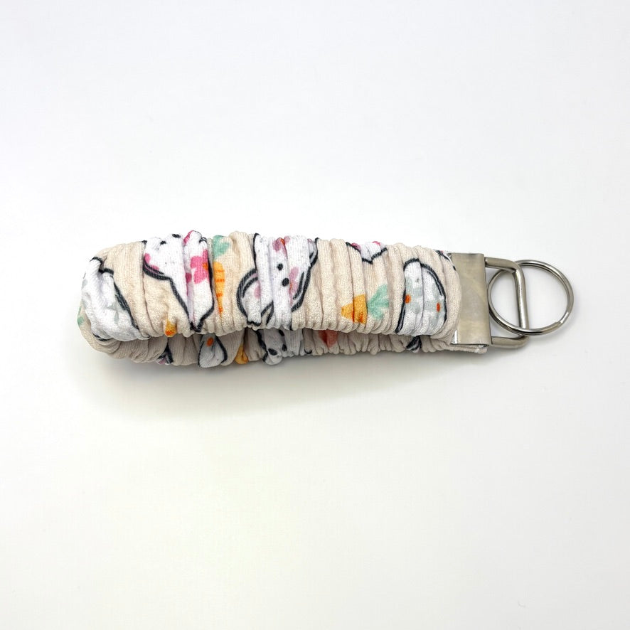Floral Peep Easter Scrunchie Wristlet Enchanted Scrunch