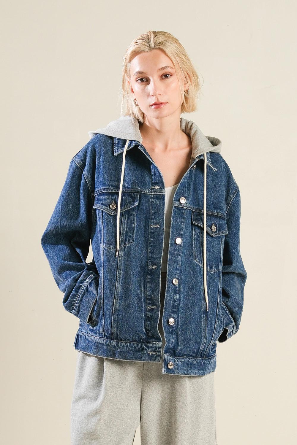 CROSS YOUR MIND DENIM JACKET Flying Tomato