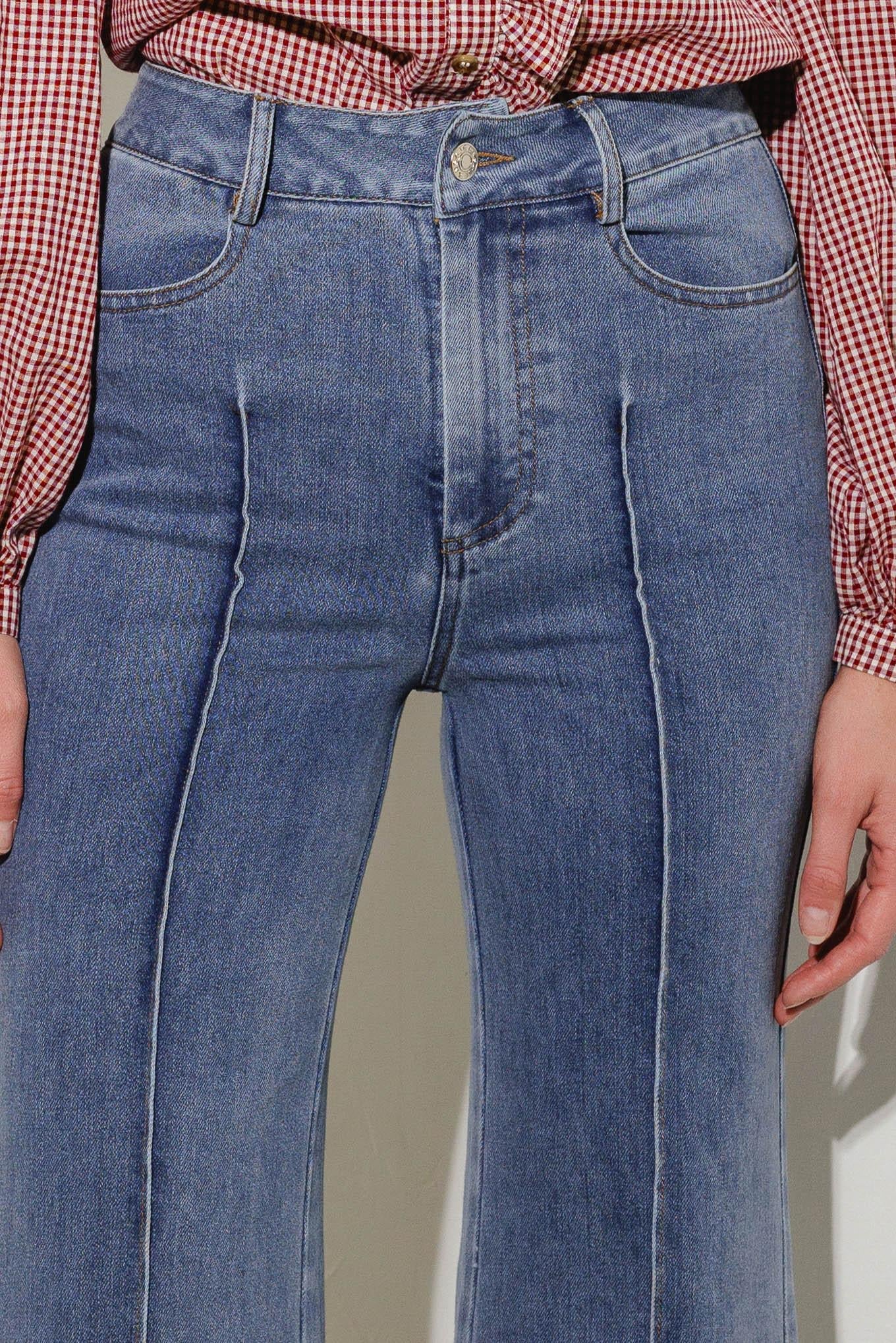 A PLACE TO BE STRETCH DENIM PANTS Flying Tomato