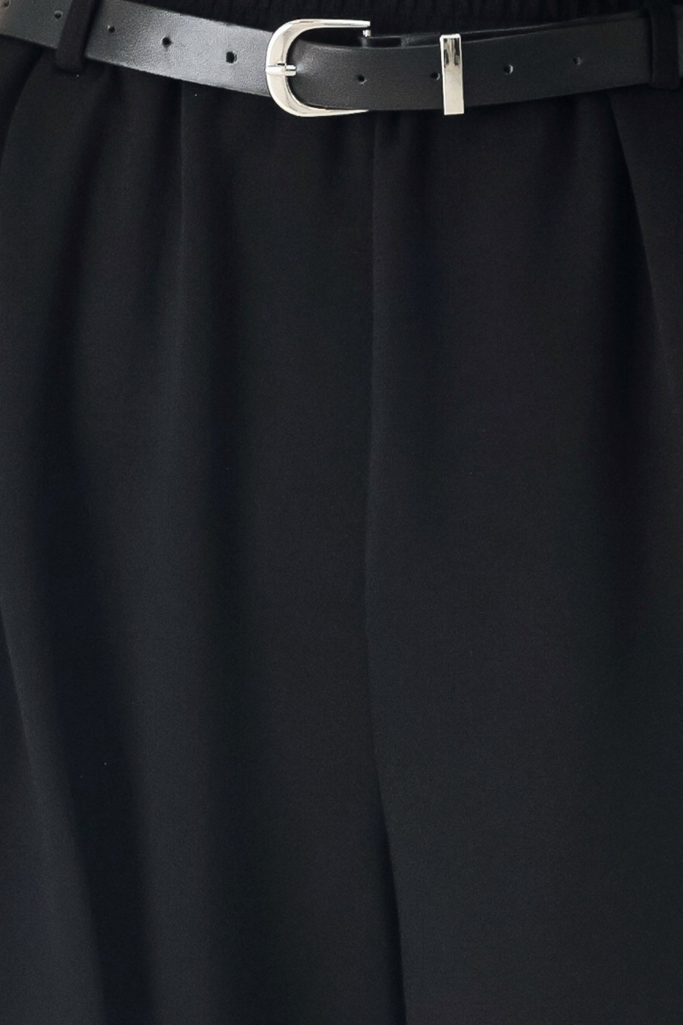 BLACK TIE PALAZZO WIDE LEG PANTS Flying Tomato
