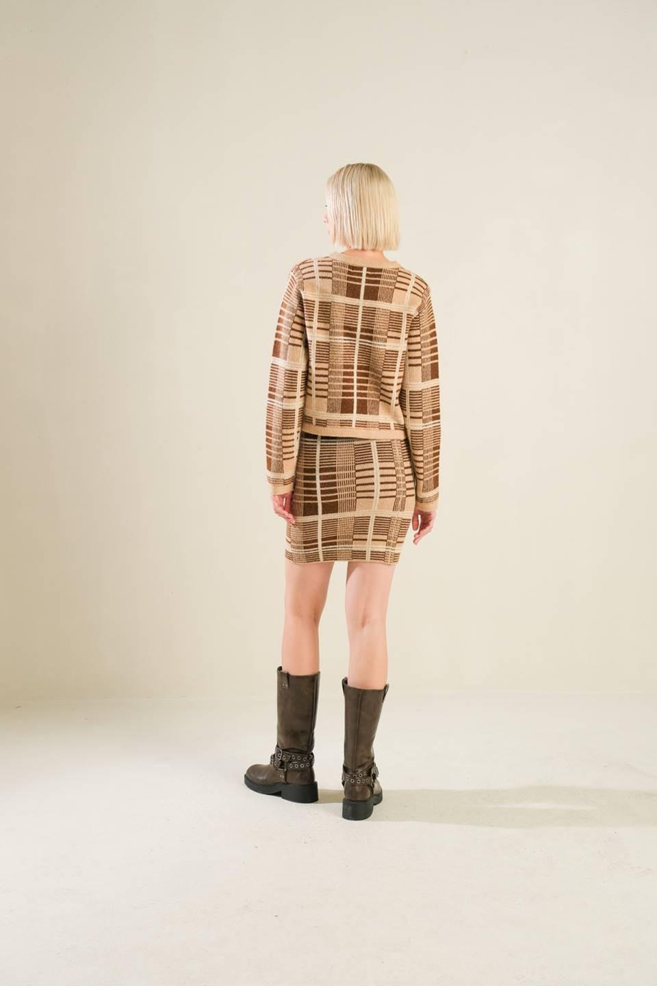 ALPHABET OF LOVE CARDIGAN Flying Tomato