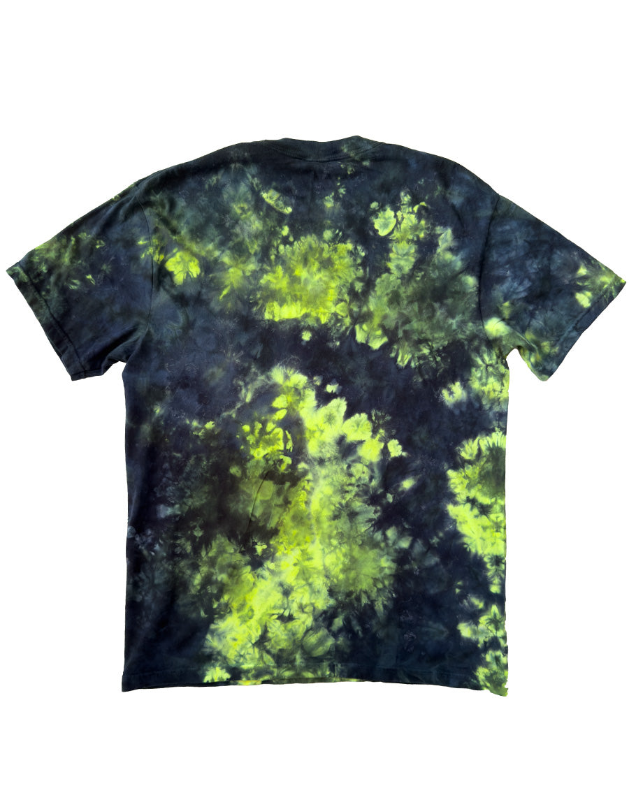 CRYSTAL DYED T-SHIRT Firefly (Fluorescent) Keep Company