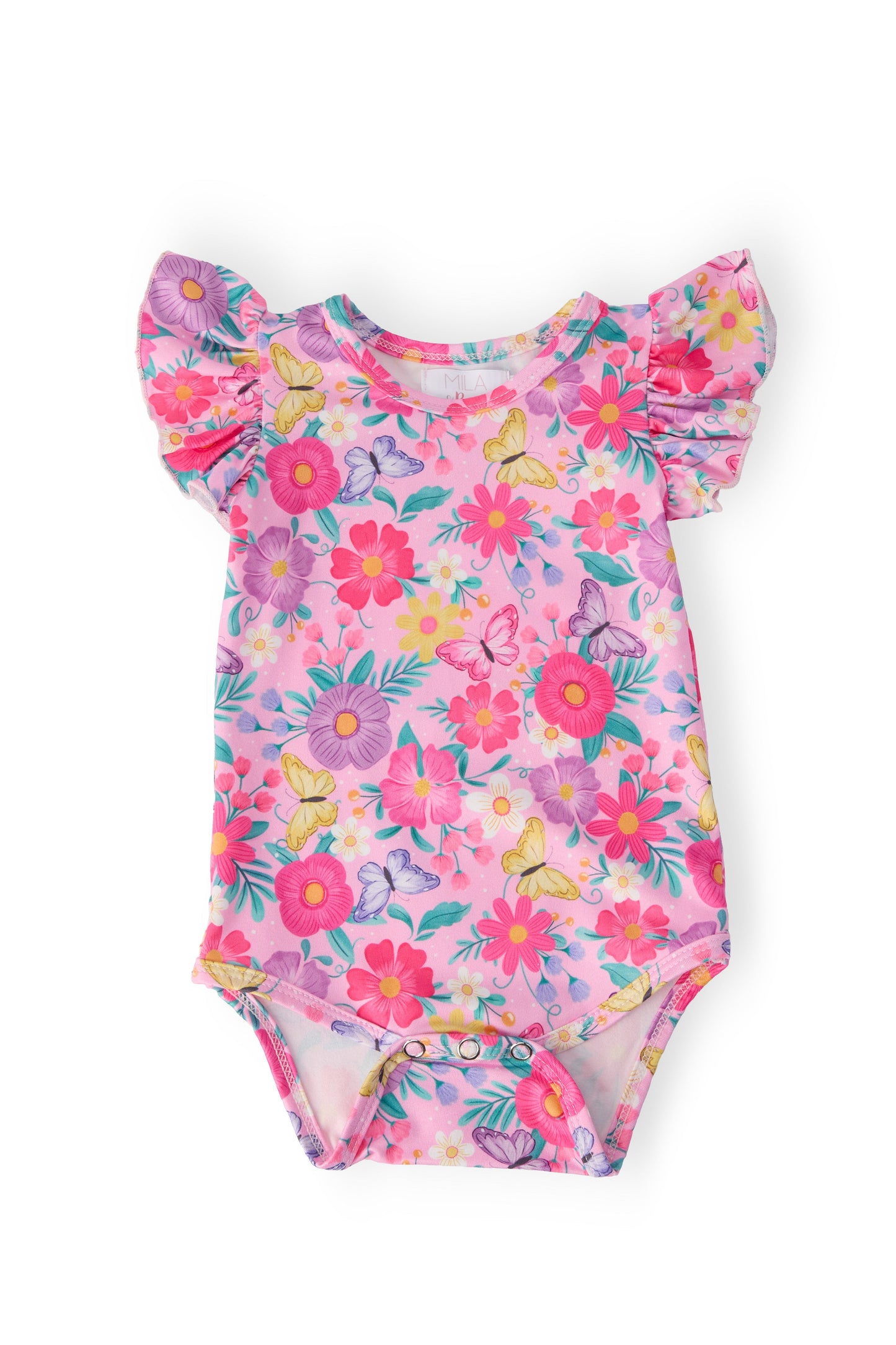 Fluttering Garden S/S Flutter Bodysuit Mila & Rose ®