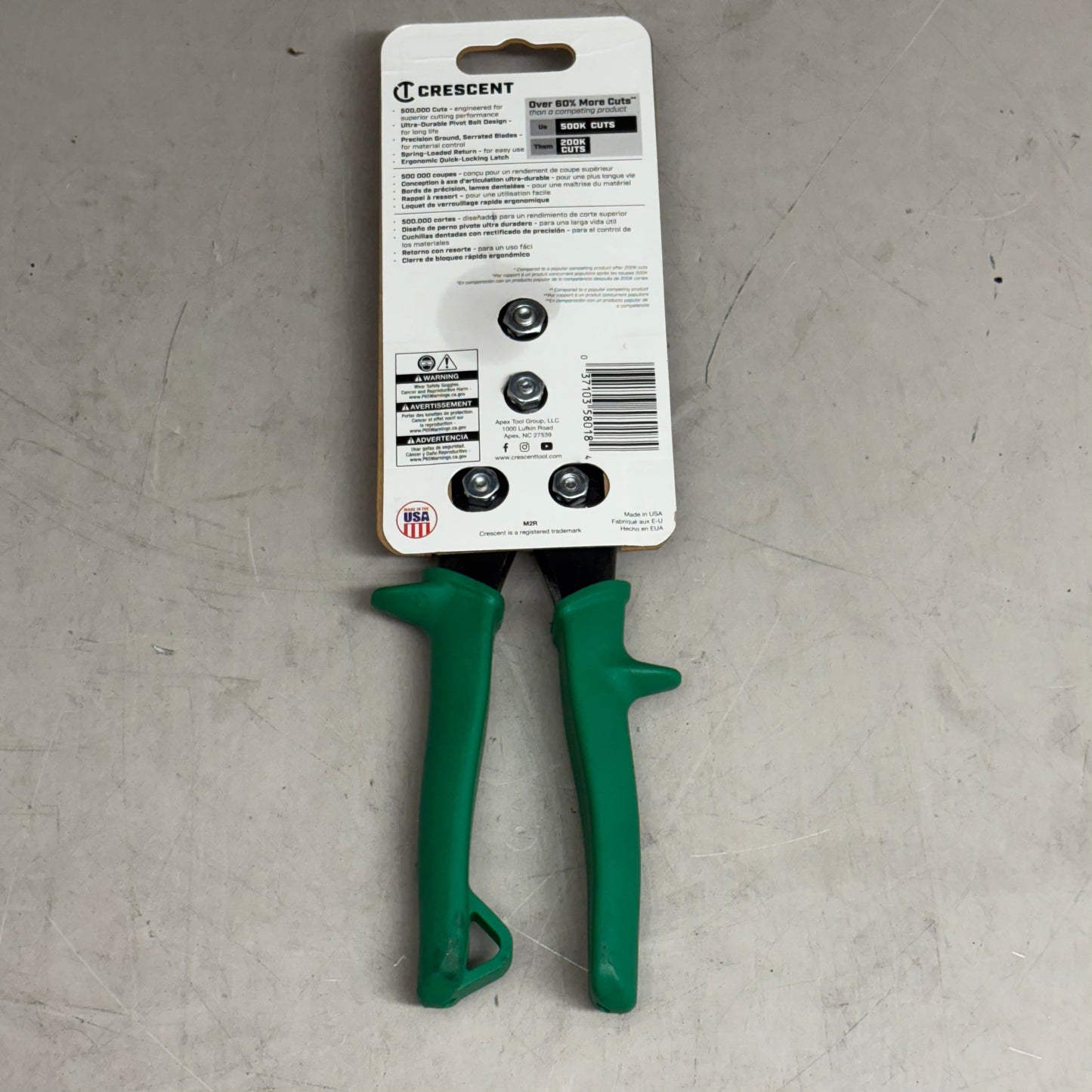 KRAFT TOOL CO Right Cutting Wiss Snips LA207 PayWut