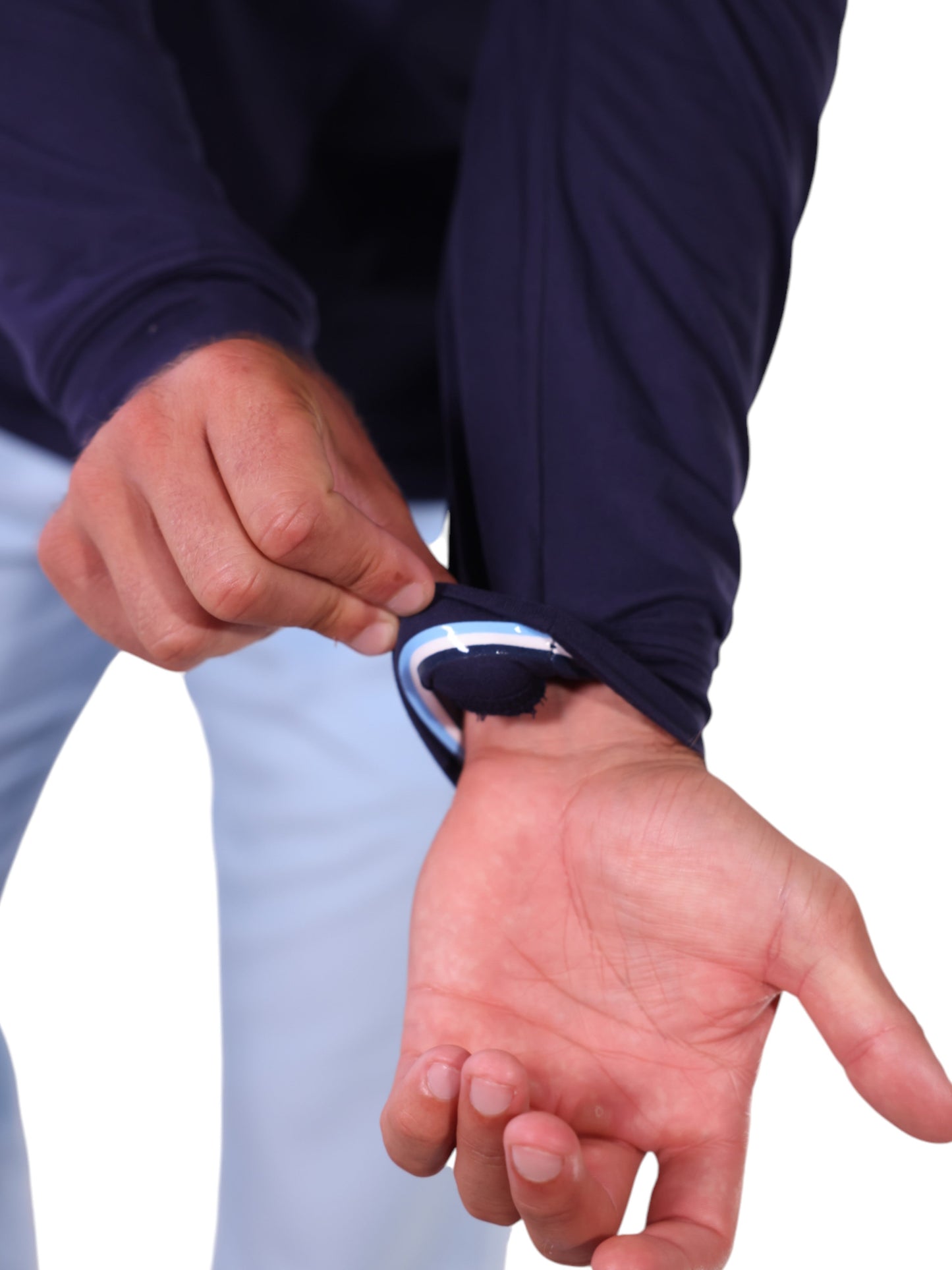 Monterey Performance Quarter Zip White Water Life
