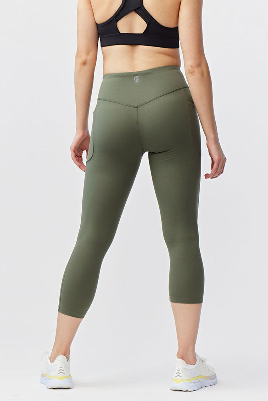 Go Again Women's Cropped Leggings Length 21" Goal Five