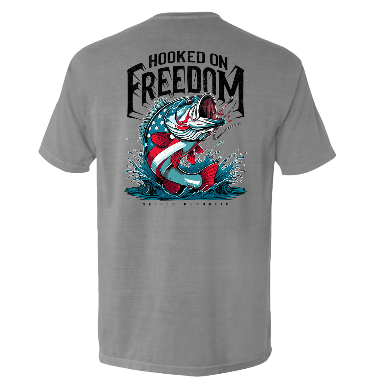 Hooked on Freedom Shield Republic